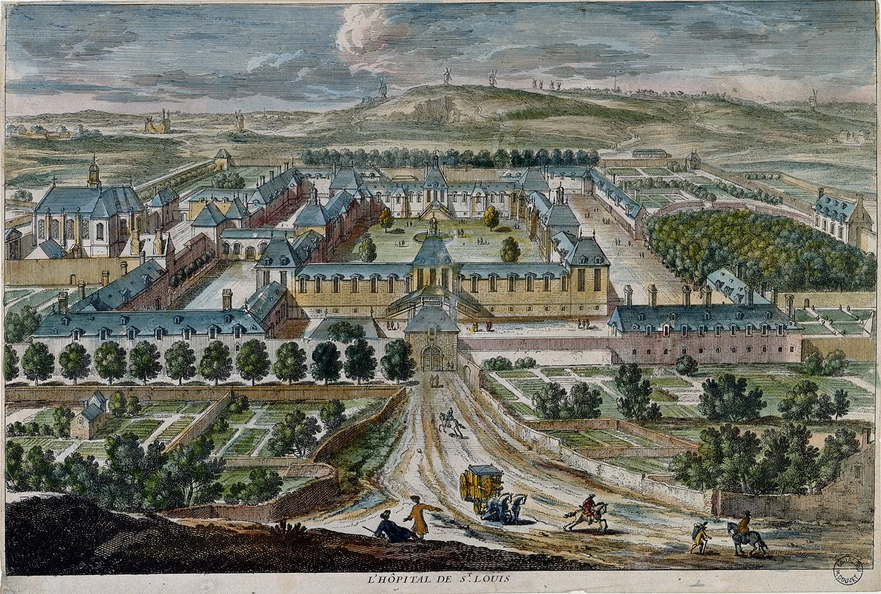 Saint-Louis Kórház alkotó: French School