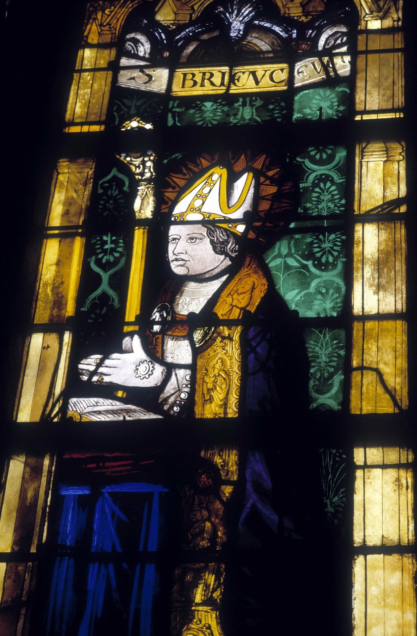 Saint Brieuc - Dinan Szent Megváltó templomának ólomüvege alkotó: French School