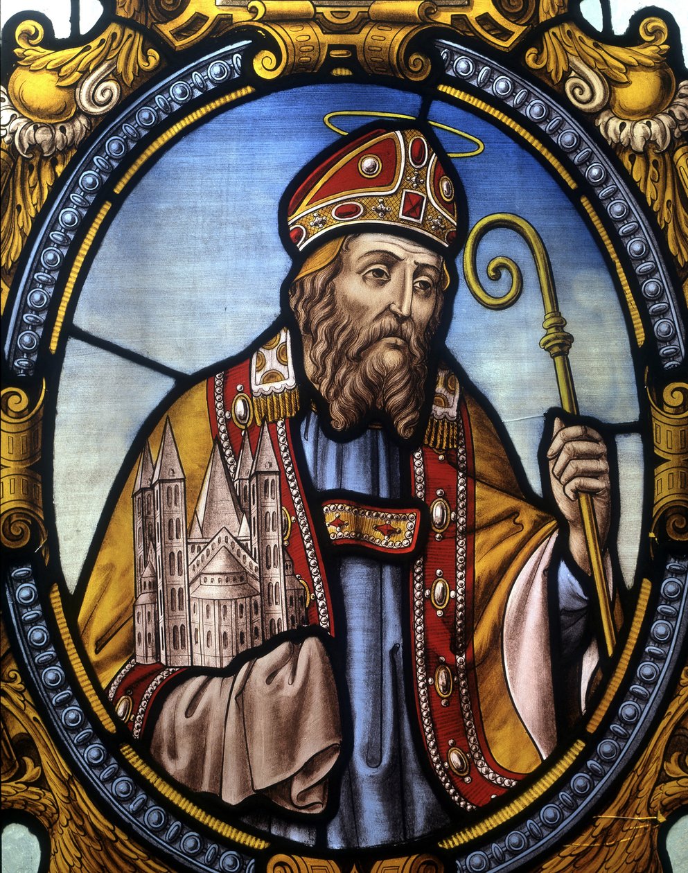 Saint Free. Tournai püspök alkotó: French School