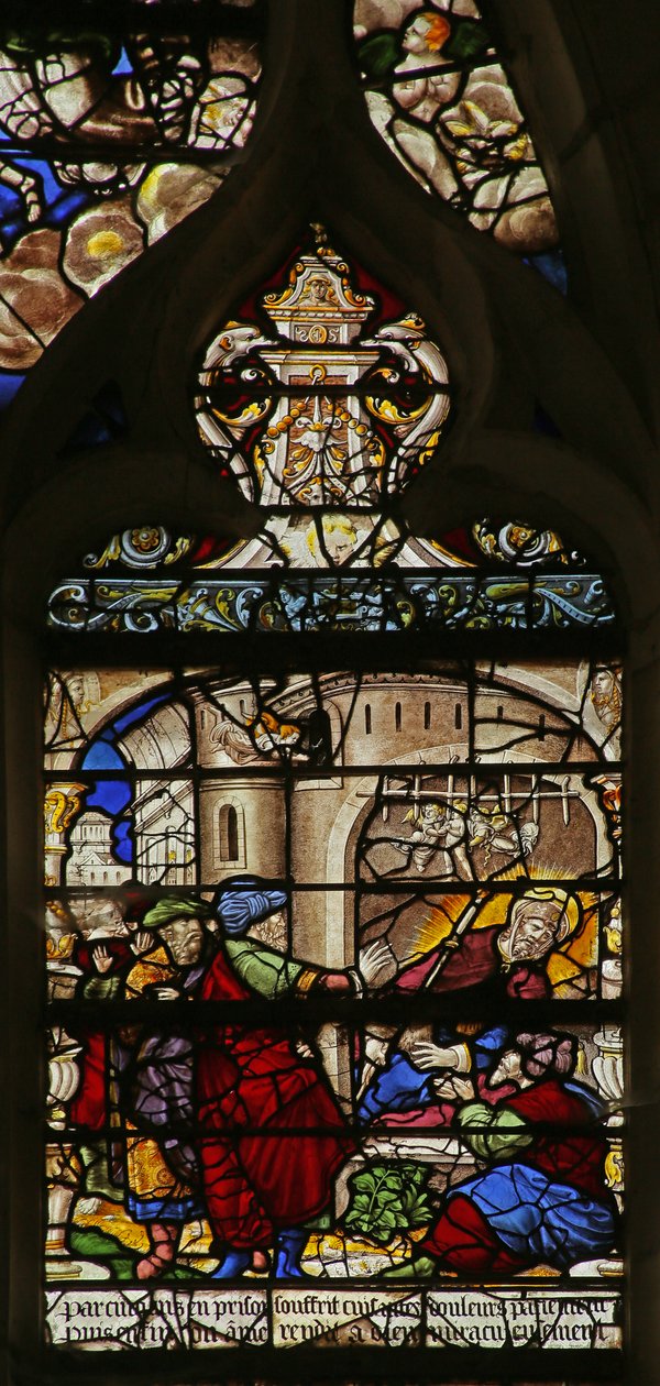 Jelenet Szent Roche életéből: a szent halála alkotó: French School