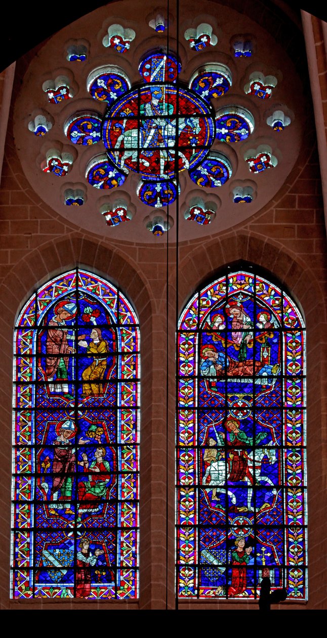 Jelenetek Szent Márton életéből; adományozó – Thibault VI, Chartres grófja (w109) alkotó: French School
