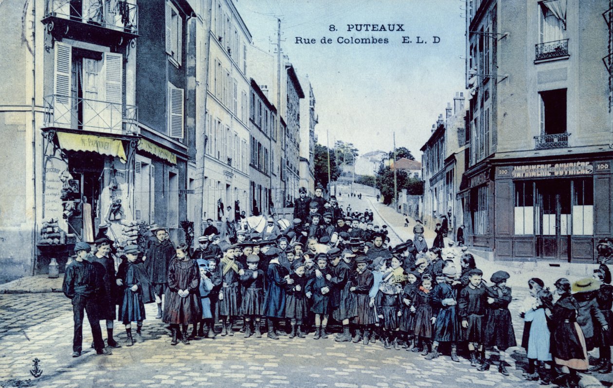 Puteaux-i iskolások, 1900-1910 körül alkotó: French School