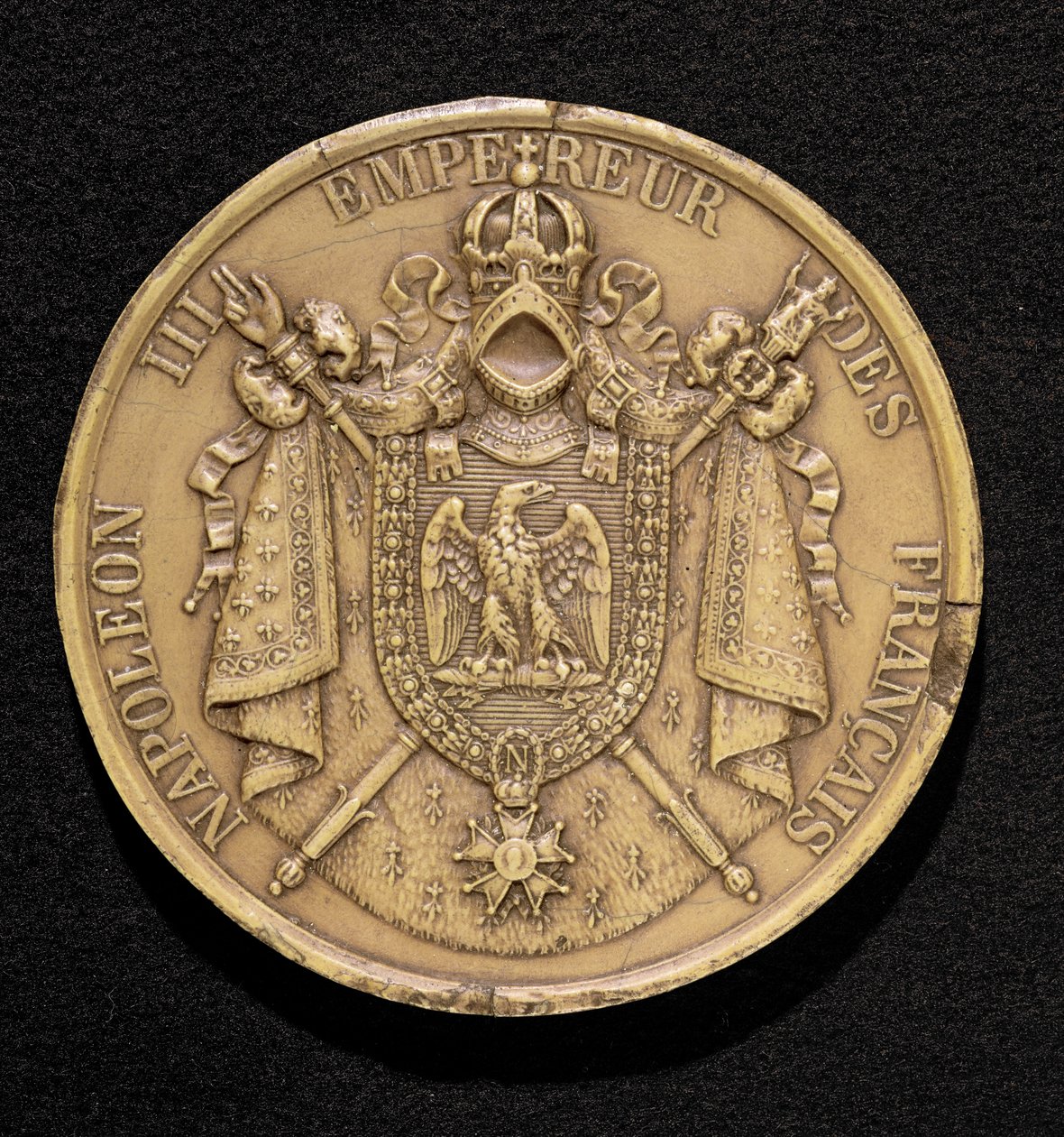 III. Napóleon (1808-73) pecsétje 1852 alkotó: French School