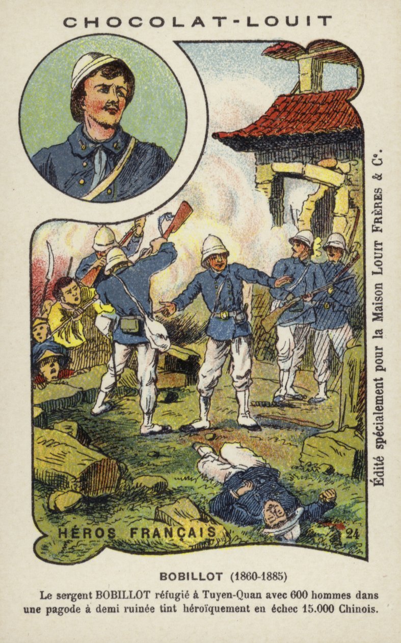 Jules Bobillot őrmester, francia katona, Tuyen Quang ostromakor, Tonkin, kínai-francia háború alkotó: French School