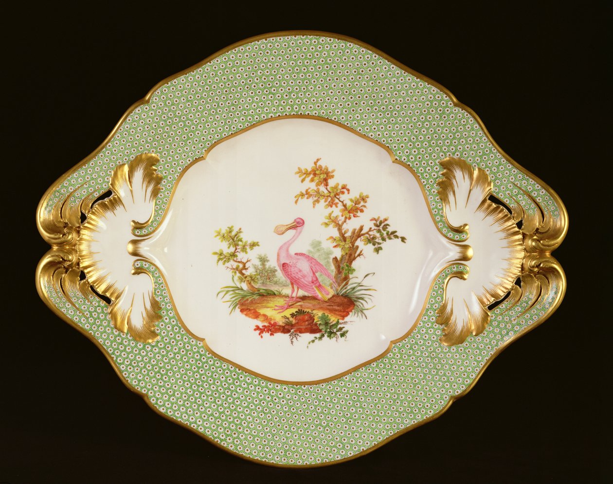 A Sevres az édeni istentisztelet türénjét jelenti, 1788 (porcelán) alkotó: French School