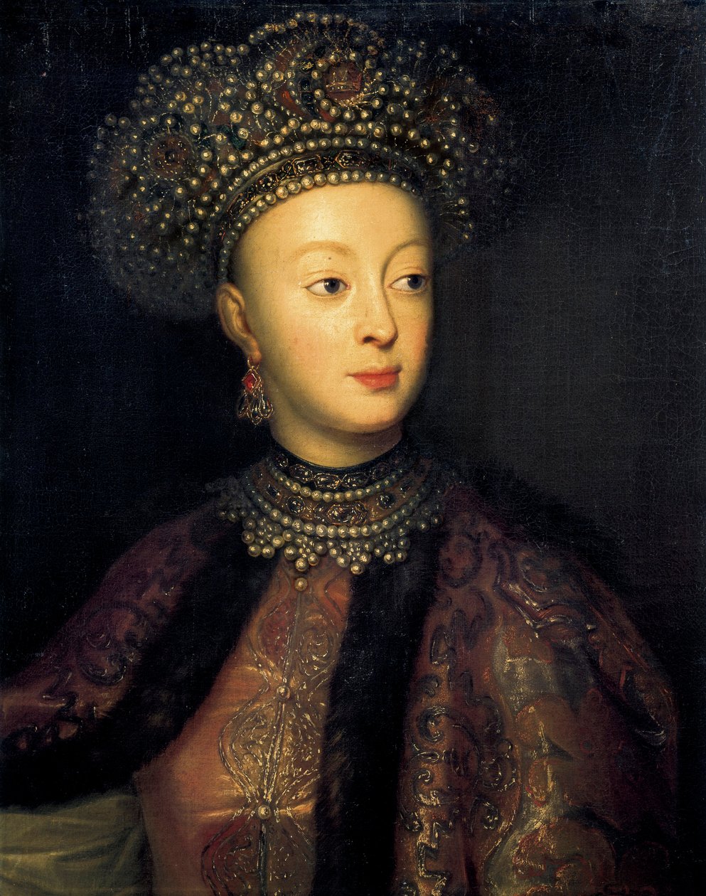 Sophia Alekseyevna, orosz (olaj, vászon) alkotó: French School