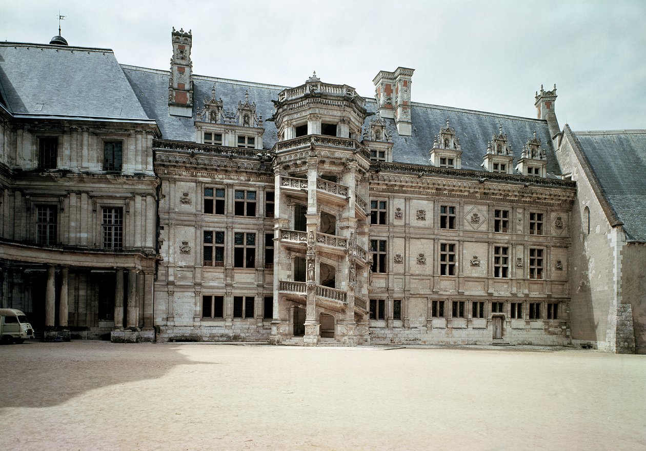 A Francois I. szárny délkeleti homlokzata alkotó: French School