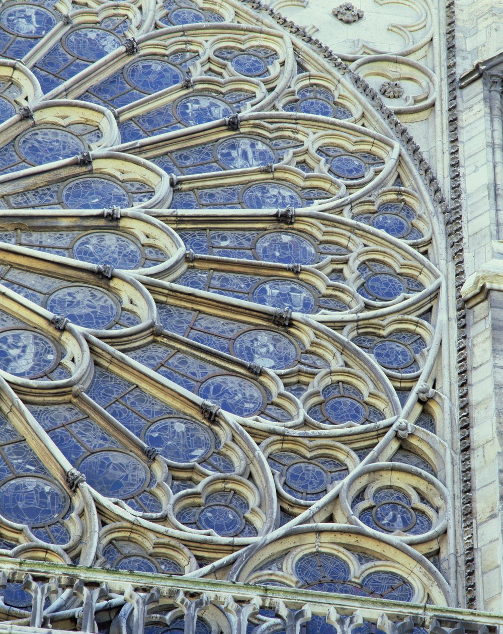 Déli rózsaablak alkotó: French School