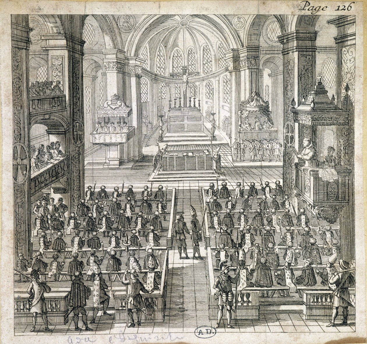 Spanyol inkvizíciós szertartás alkotó: French School