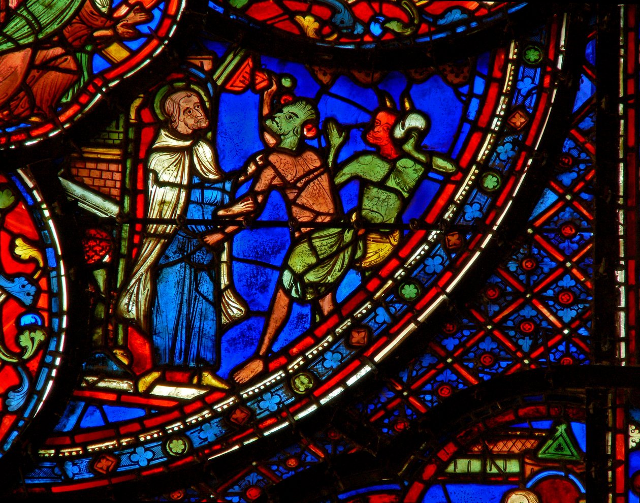 Szent Antal: démonok támadták meg (w30b) alkotó: French School