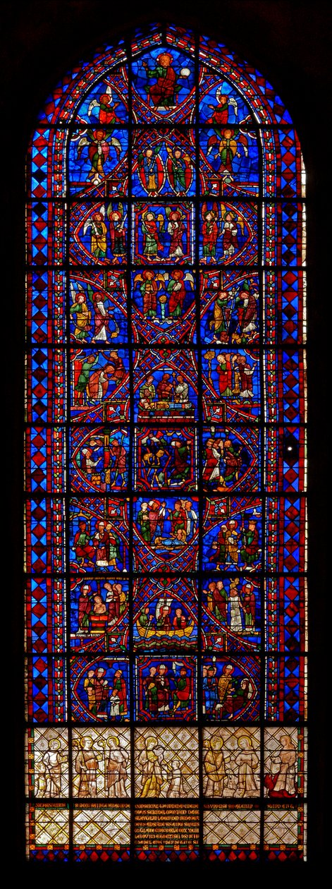 St. Apollinaire; Az angyali hierarchia (w36) alkotó: French School