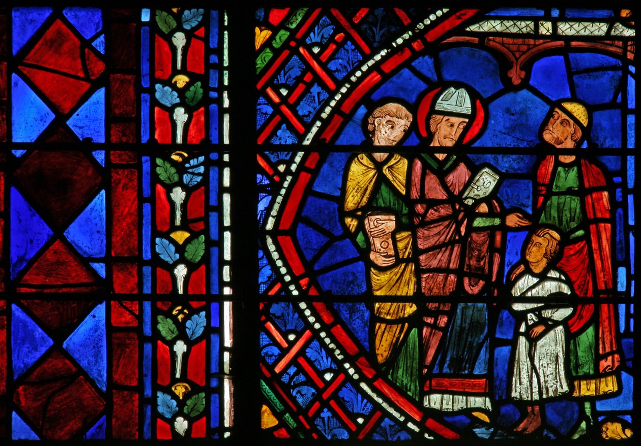 St. Apollinaire: meggyógyít egy gyereket (w36) alkotó: French School