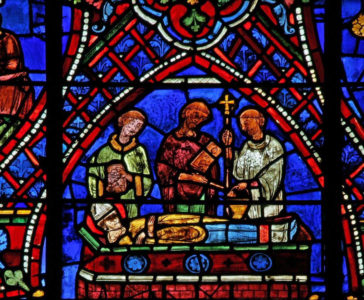 St. Apollinaire: temetése (w36) alkotó: French School