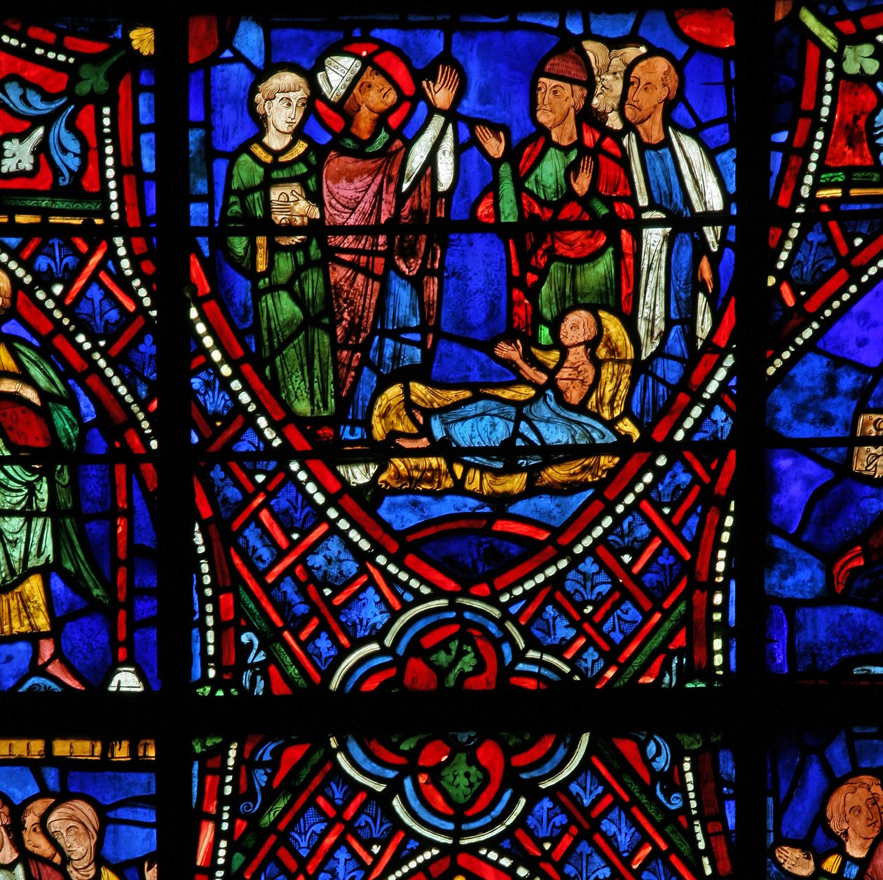 St. Apollinaire: újjáéleszti Rufus gyermeket (w36) alkotó: French School