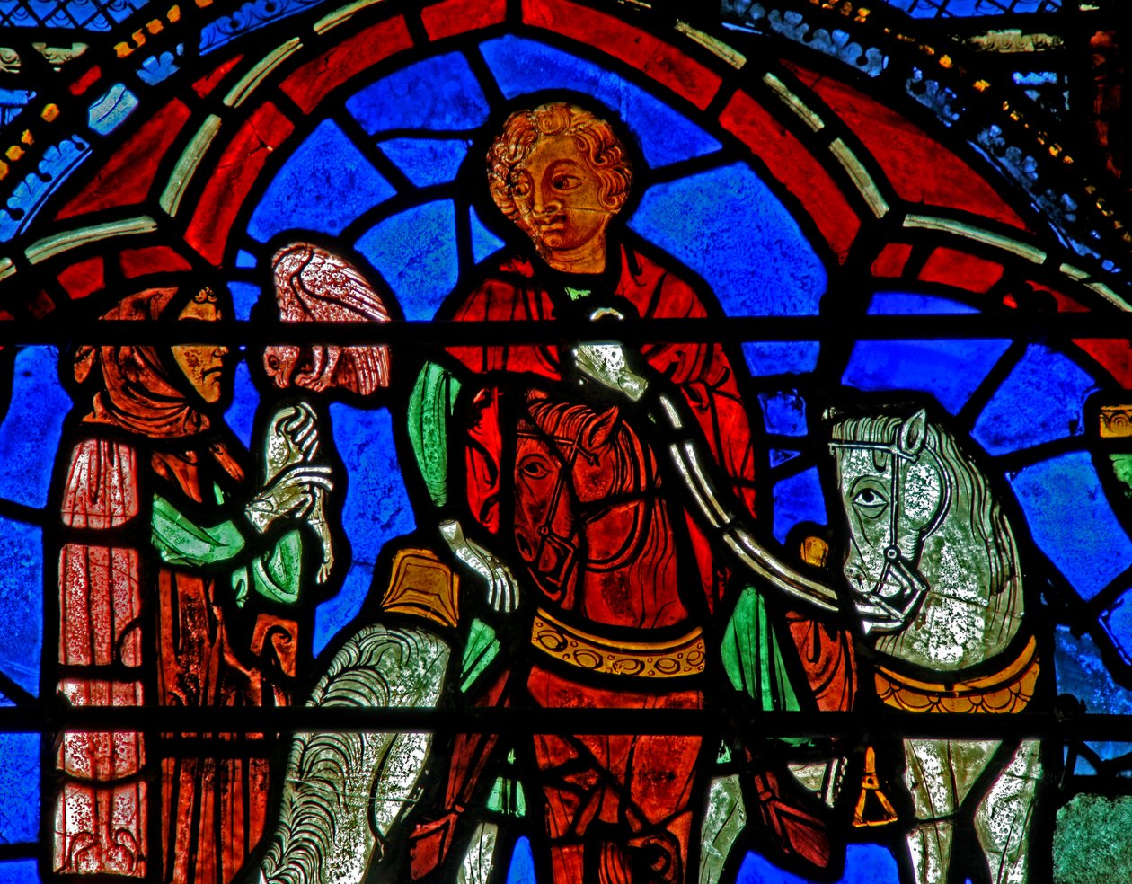 St Cheron ablaka: Hawking? (w15) alkotó: French School