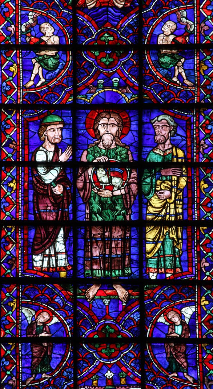 Keresztelő Szent János és Agnus Dei (w106) alkotó: French School