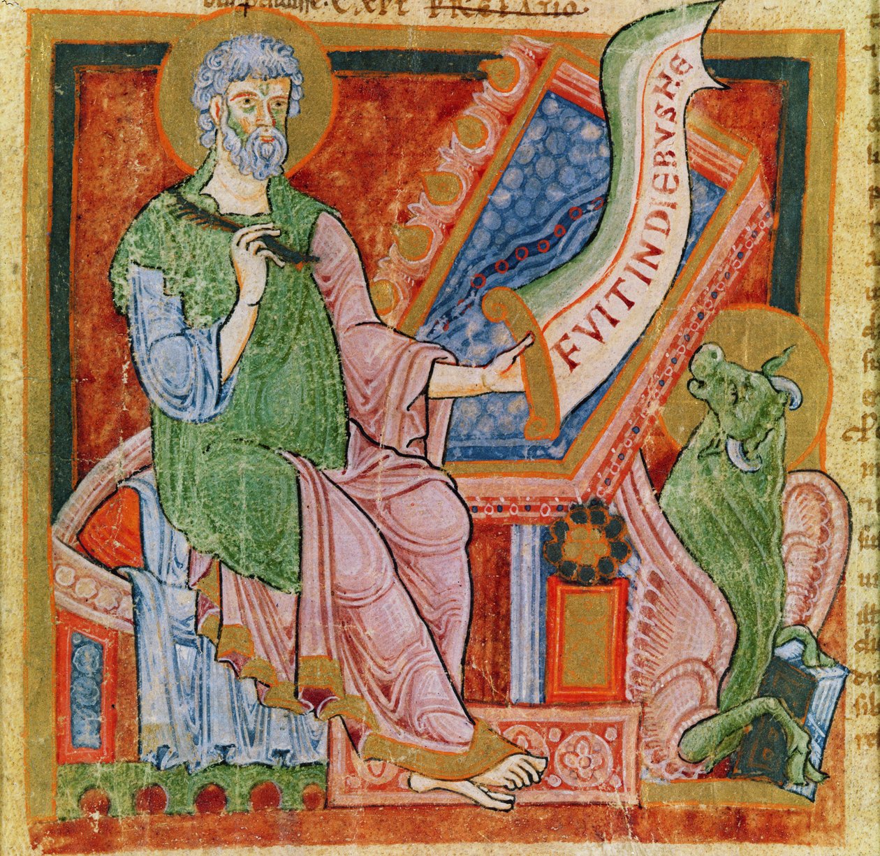 Szent Lukács evangélista, 1120 alkotó: French School