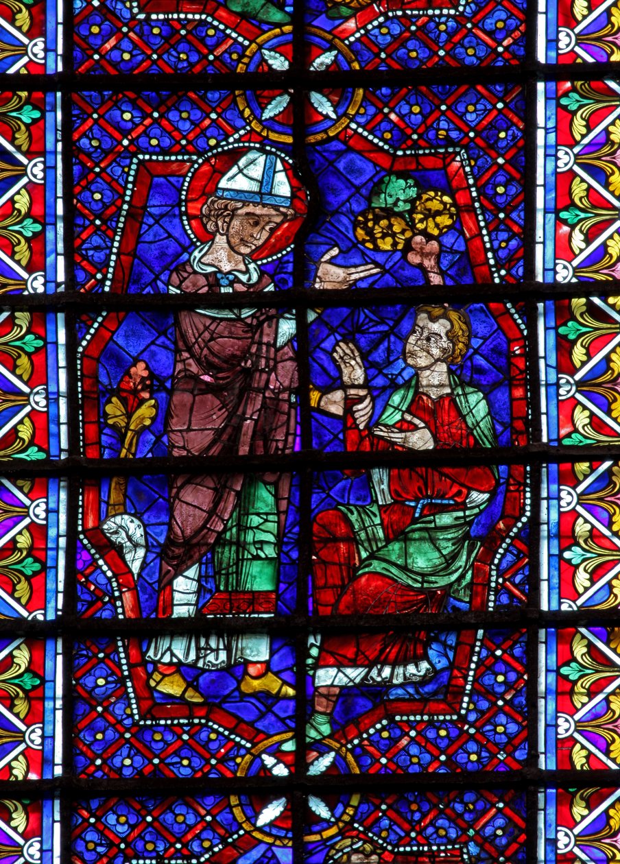 Szent Márton – betegek gyógyítása (w109) alkotó: French School