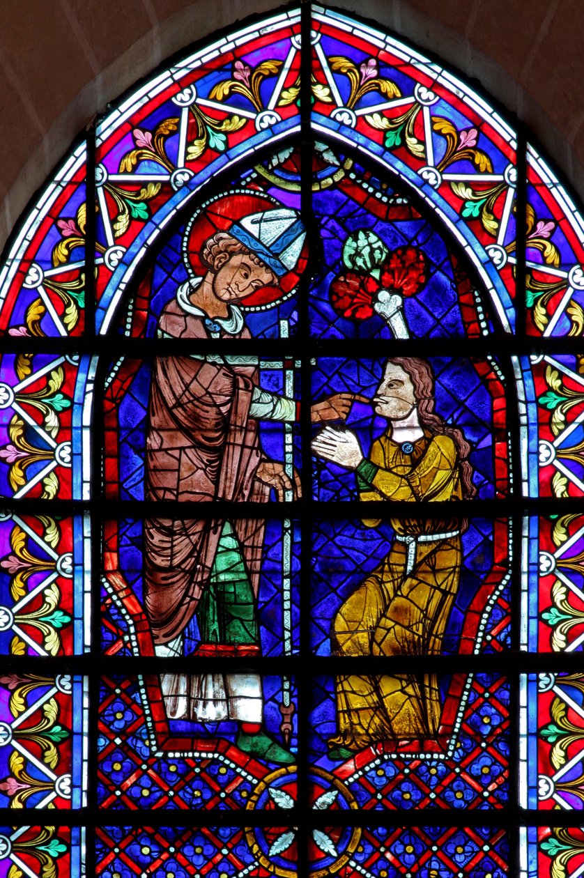 Szent Márton – betegek gyógyítása (w109) alkotó: French School