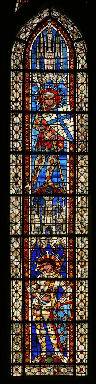 St. Maurice St. Victor felett, 203b ablak alkotó: French School