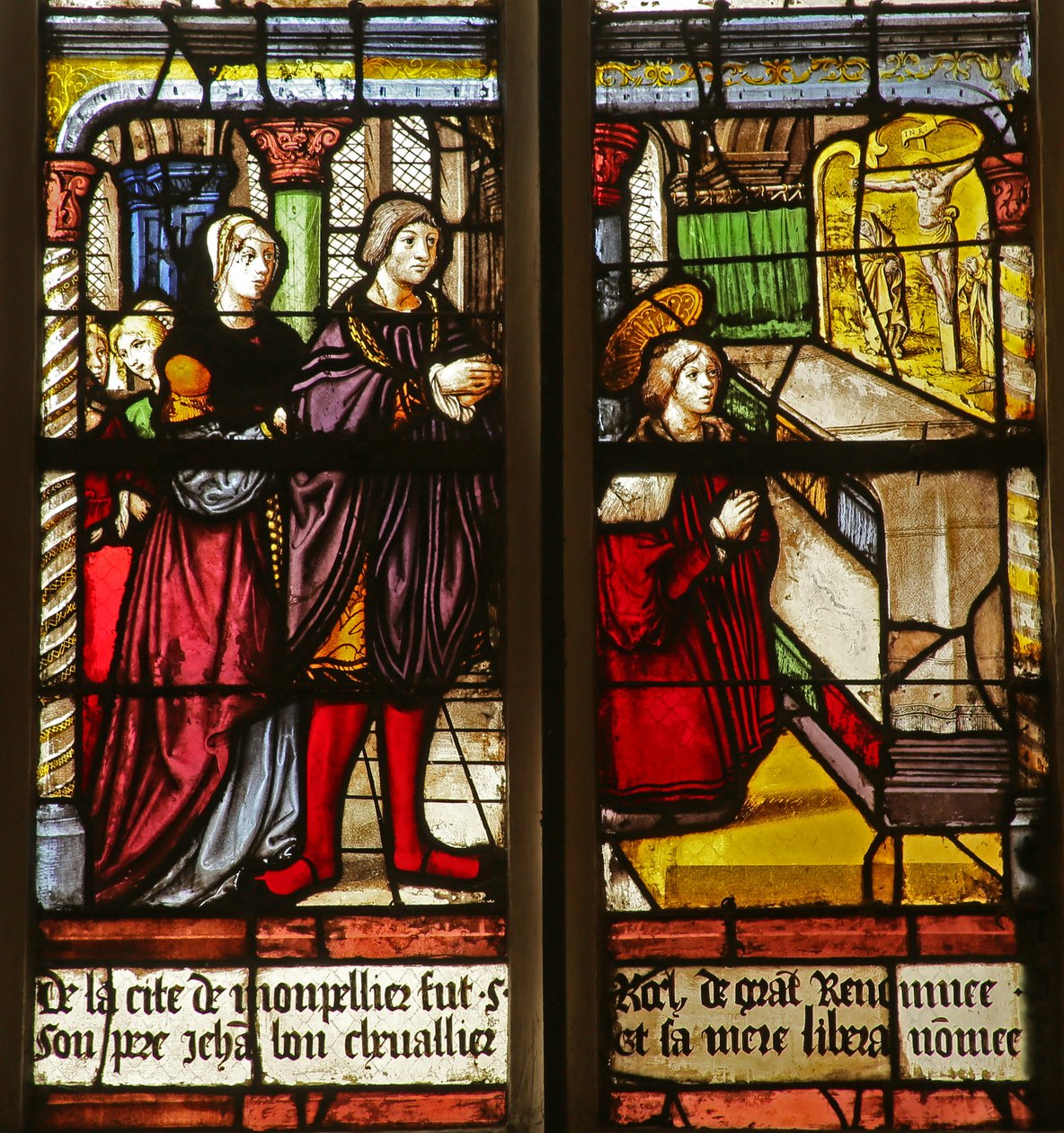 Szent Roche jámbor gyermekként alkotó: French School