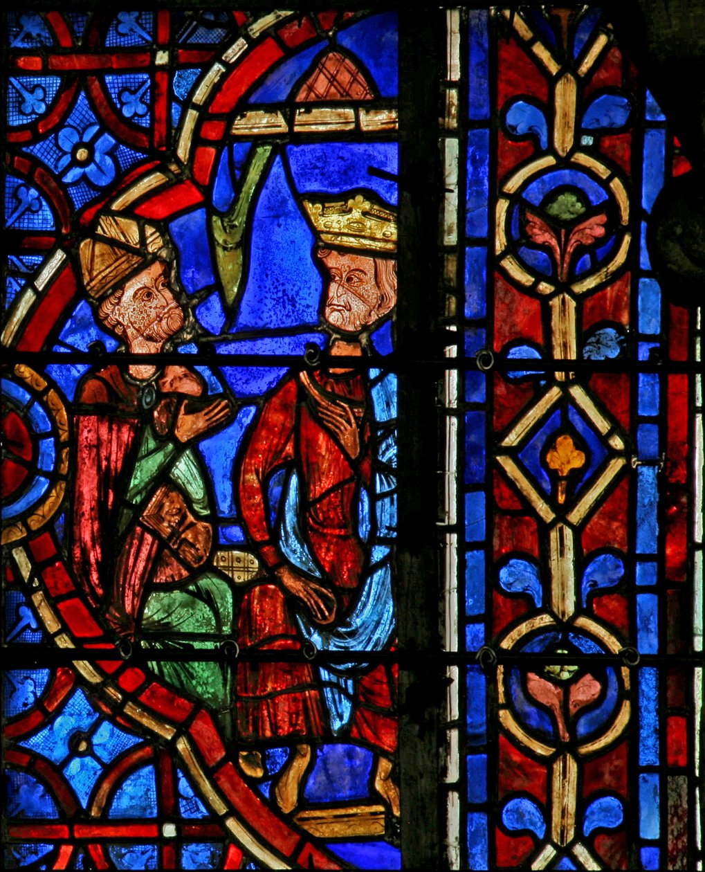 Becket Szent Tamást a francia király üdvözölte (w18) alkotó: French School