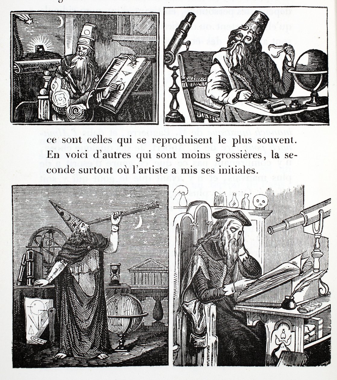 Csillagászat tanulmányozása alkotó: French School