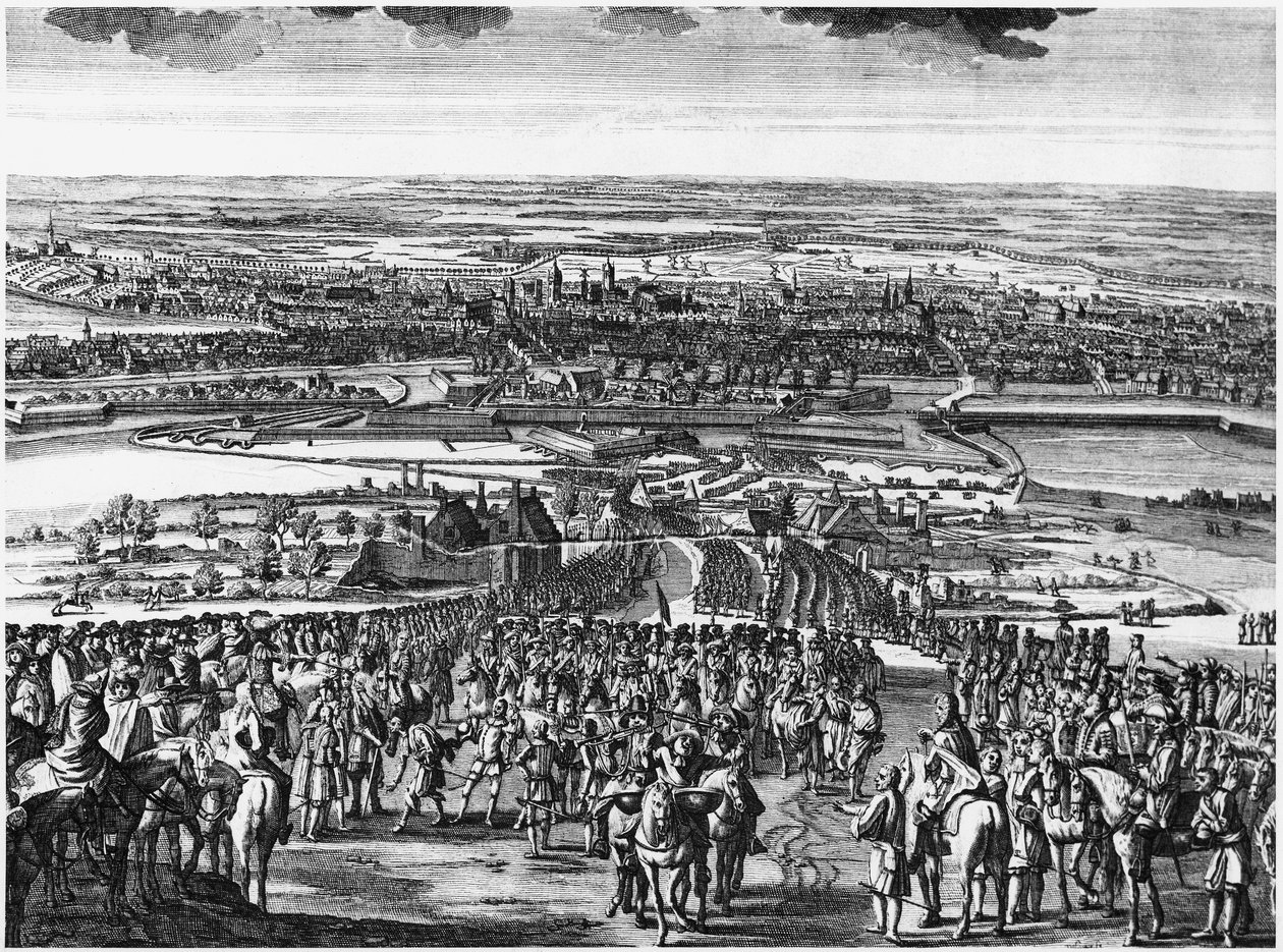 Gent városának és fellegvárának feladása, 1678 alkotó: French School