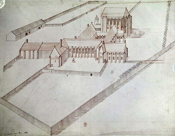 A Saint-Martin-aux-Bois-i apátság alkotó: French School