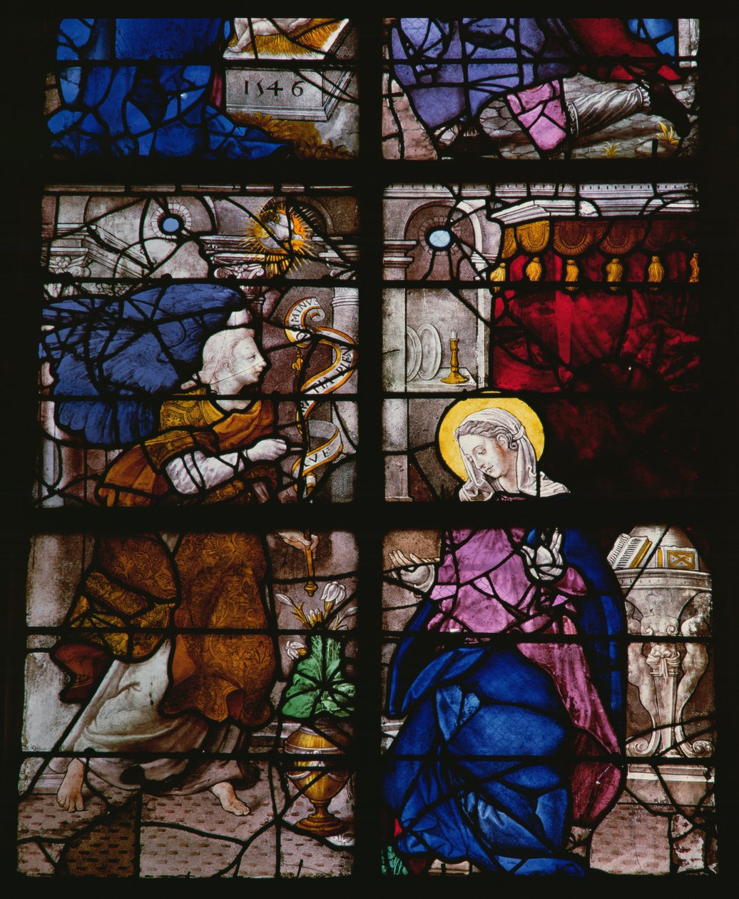 Angyali üdvözlet, 1546 alkotó: French School