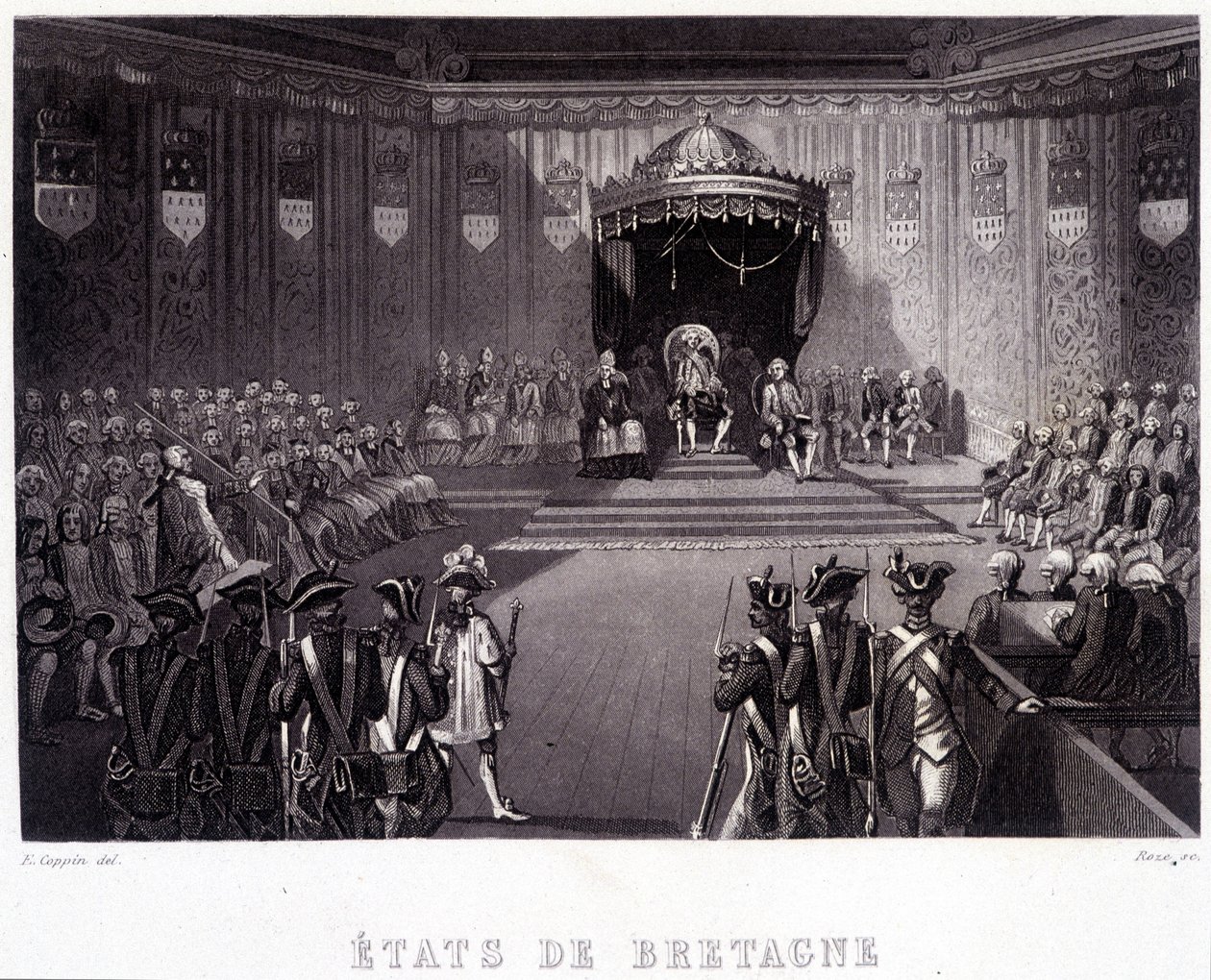 Bretagne és Vendée tartományok közgyűlése alkotó: French School