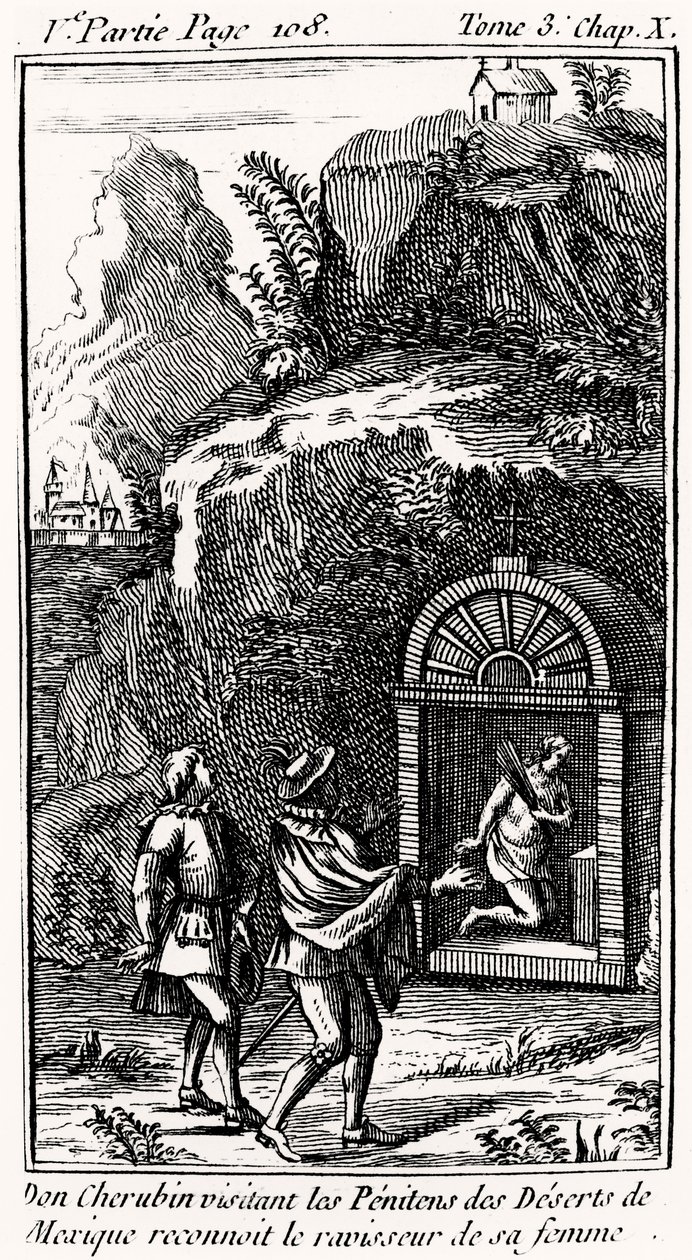 "The Bachelier Of Salamanca", 1759 körül (metszet) alkotó: French School