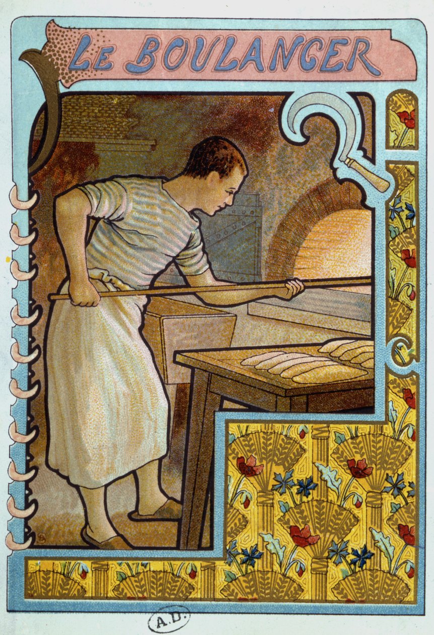 A pék, 1899 alkotó: French School