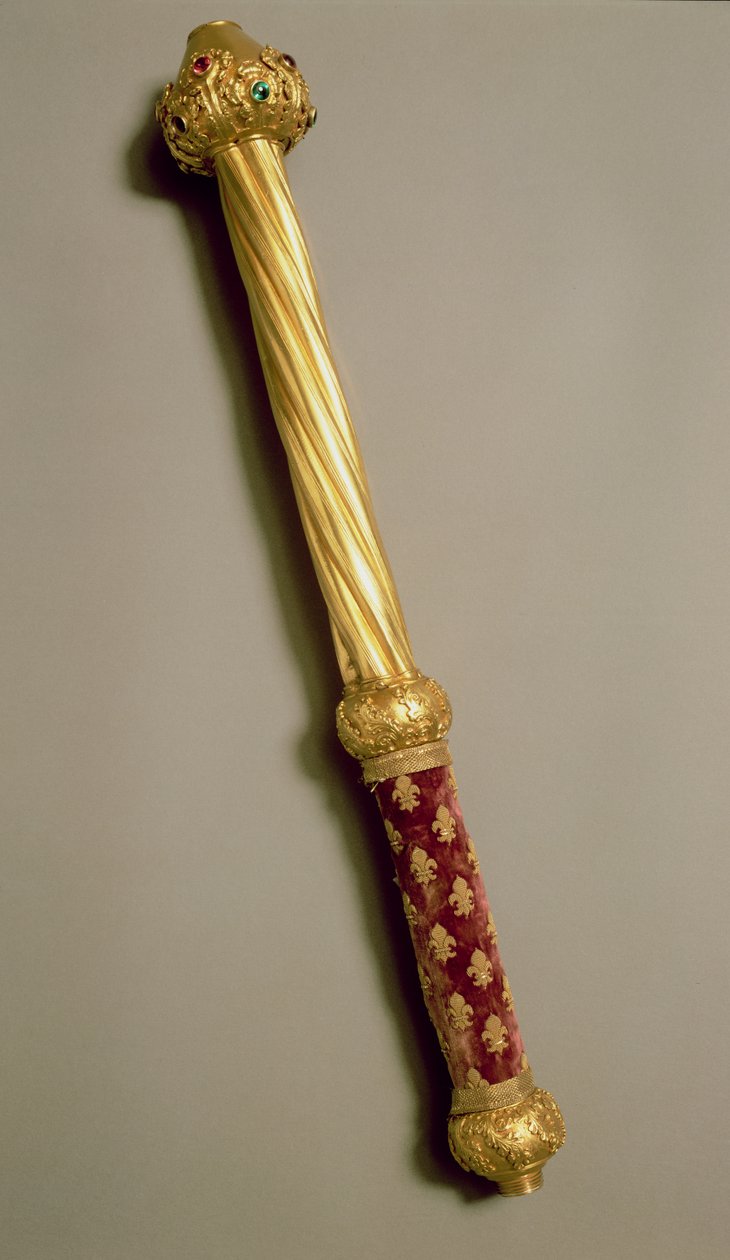Guillaume de Roquemont botja, 1384 (arany, vermeil, bársony és drágakövek) alkotó: French School
