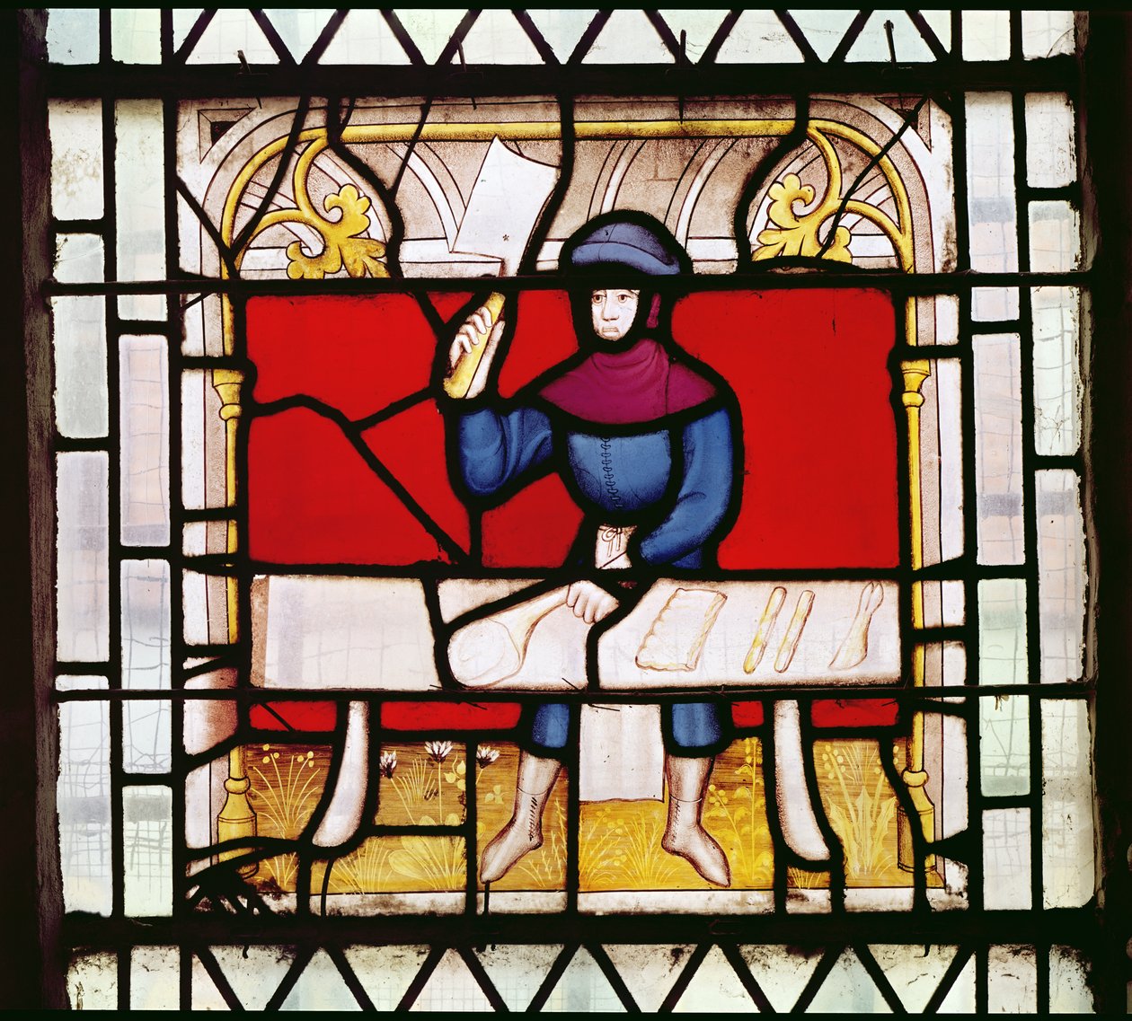A hentesek ablaka (részletek) alkotó: French School