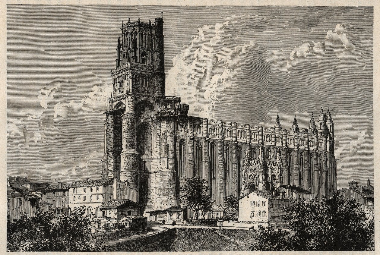 Szent Cecília székesegyház - albi székesegyház - alkotó: French School