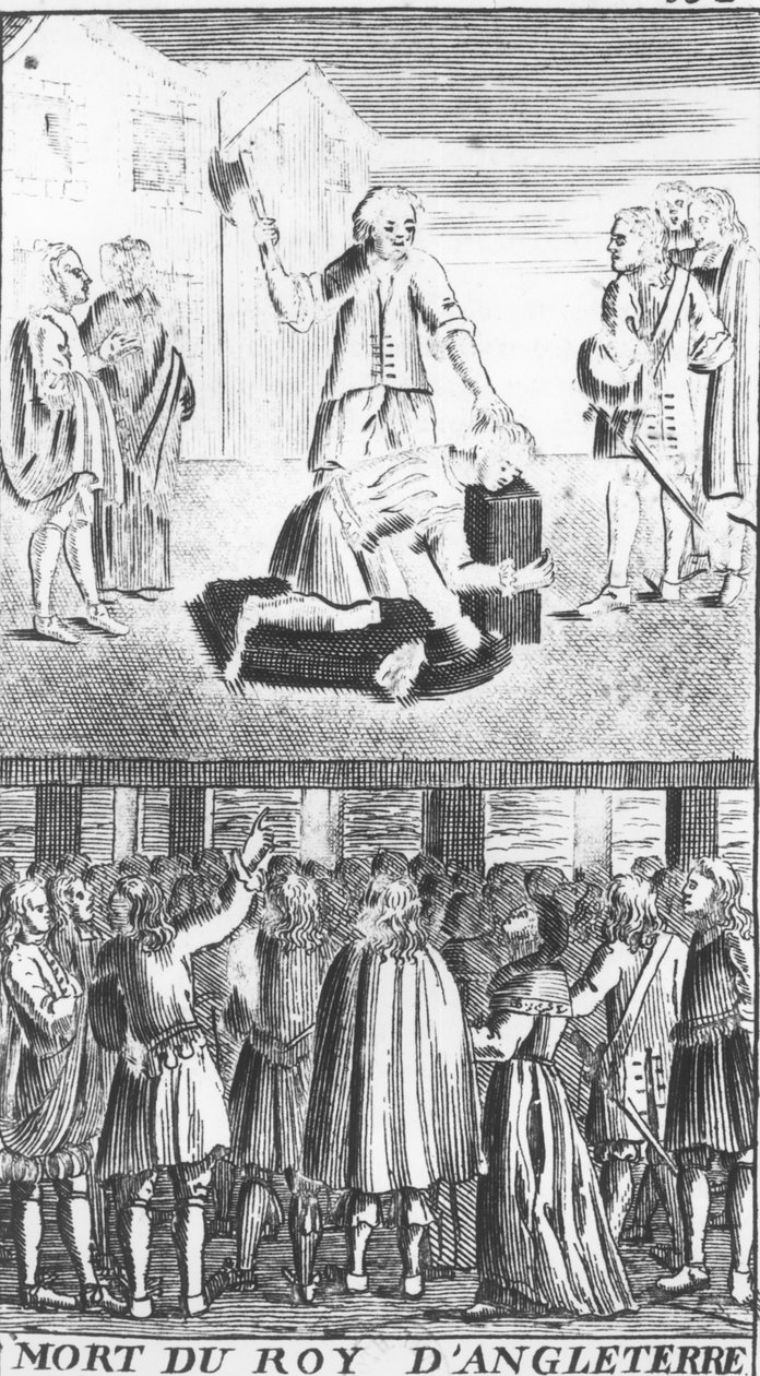 Az angol király halála, a Les Vrayes Centuries et Propheties de Maistre Michel Nostradamusból, a szerző életével, Antoine Besson adta ki Lyonban alkotó: French School