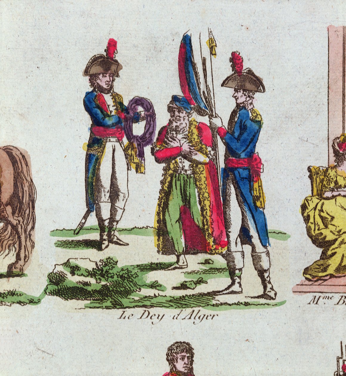 Algír Dey, 1799 alkotó: French School