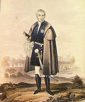 Wellington hercege (1769-1852) (színes litó) alkotó: French School