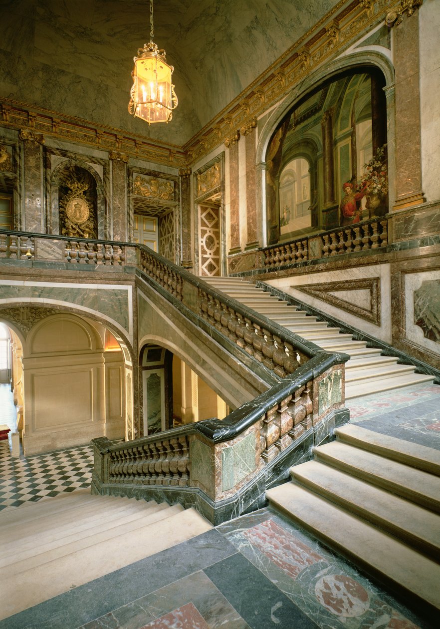 The Queens Staircase 1680 alkotó: French School