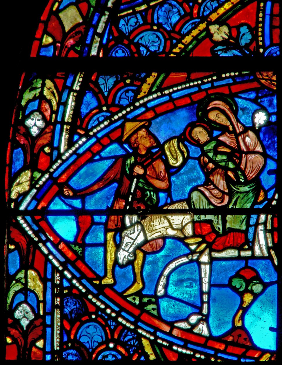 Repülés Egyiptomba (w28b) alkotó: French School