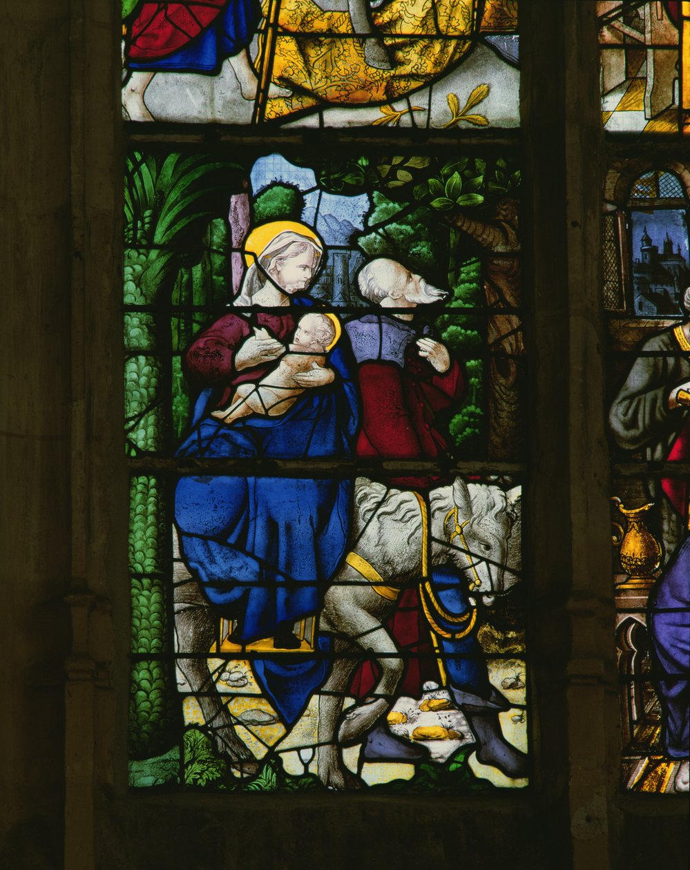 Repülés Egyiptomba, 1598 alkotó: French School