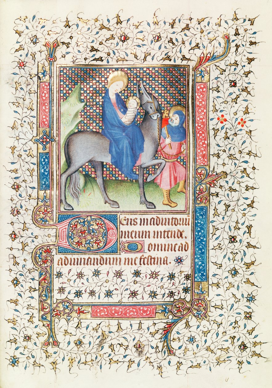 Repülés Egyiptomba, a Heures dAnne de Mathefelontól alkotó: French School