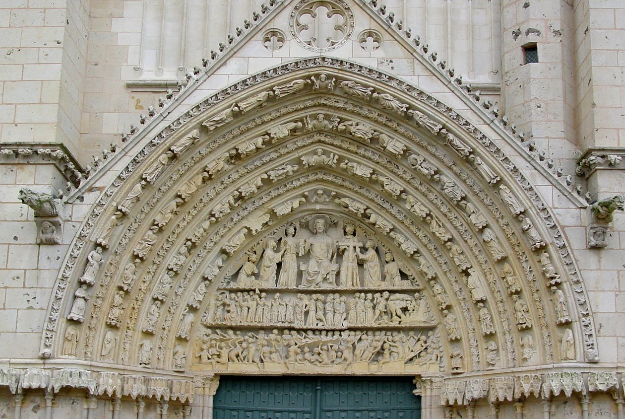 Az utolsó ítélet, a nyugati homlokzat középső timpanonjáról alkotó: French School