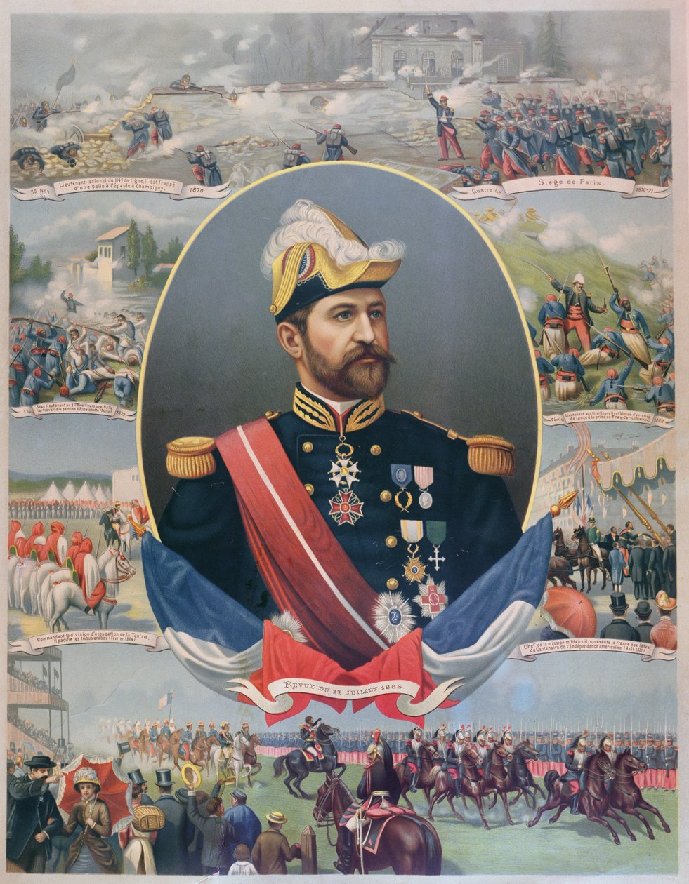 Georges Ernest Boulanger tábornok (1837-91) élete, 1886 körül alkotó: French School
