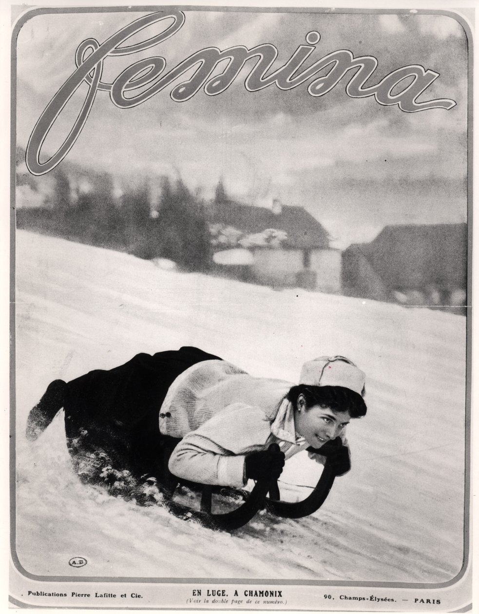 A Chamonix-i szánkó, a Feminától alkotó: French School