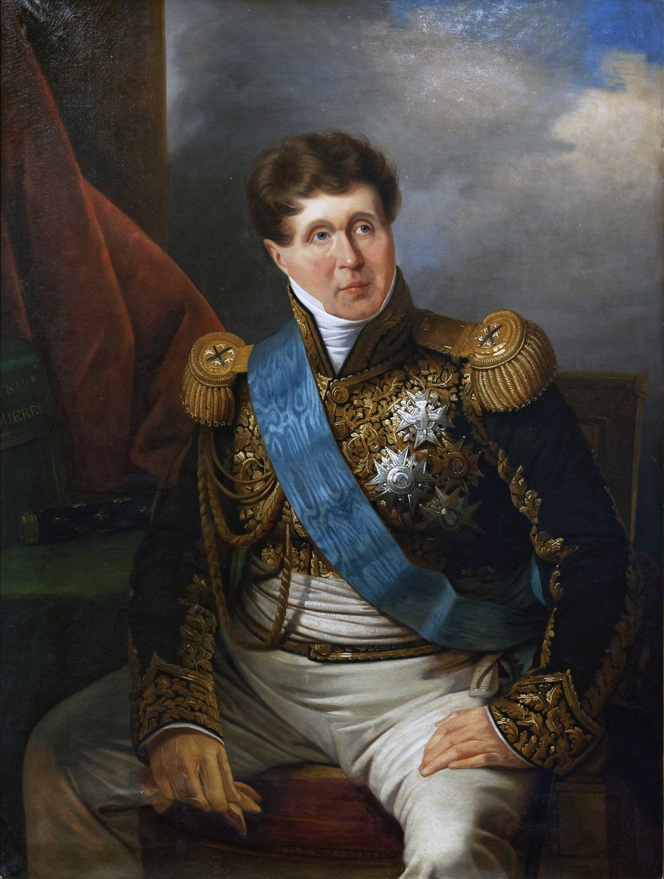 A Marechal Viktor, Bellune hercege, 1823-40 körül (olaj, vászon) alkotó: French School