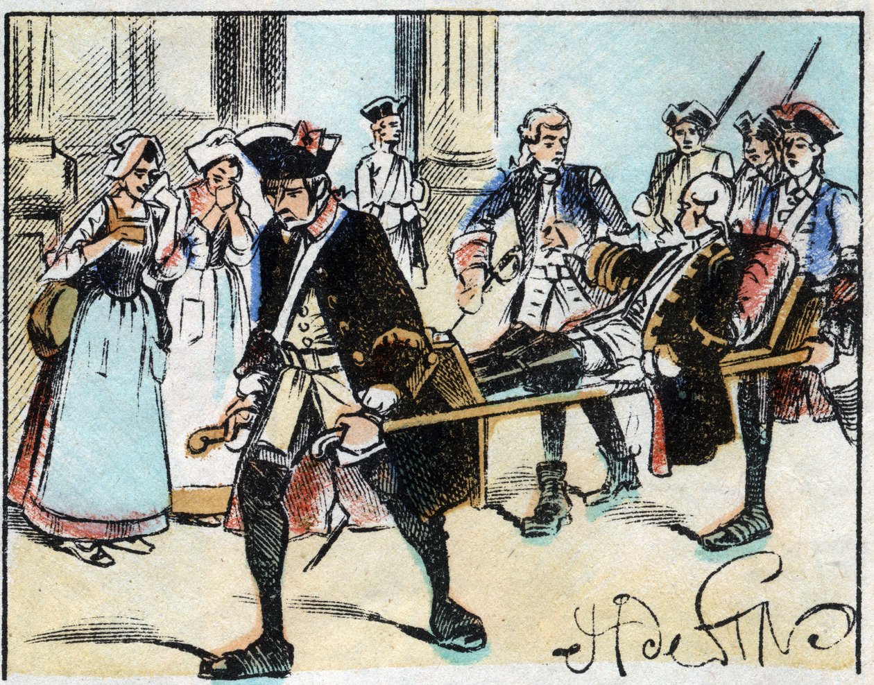 Montcalm márkija (Louis Joseph de Montcalm alkotó: French School