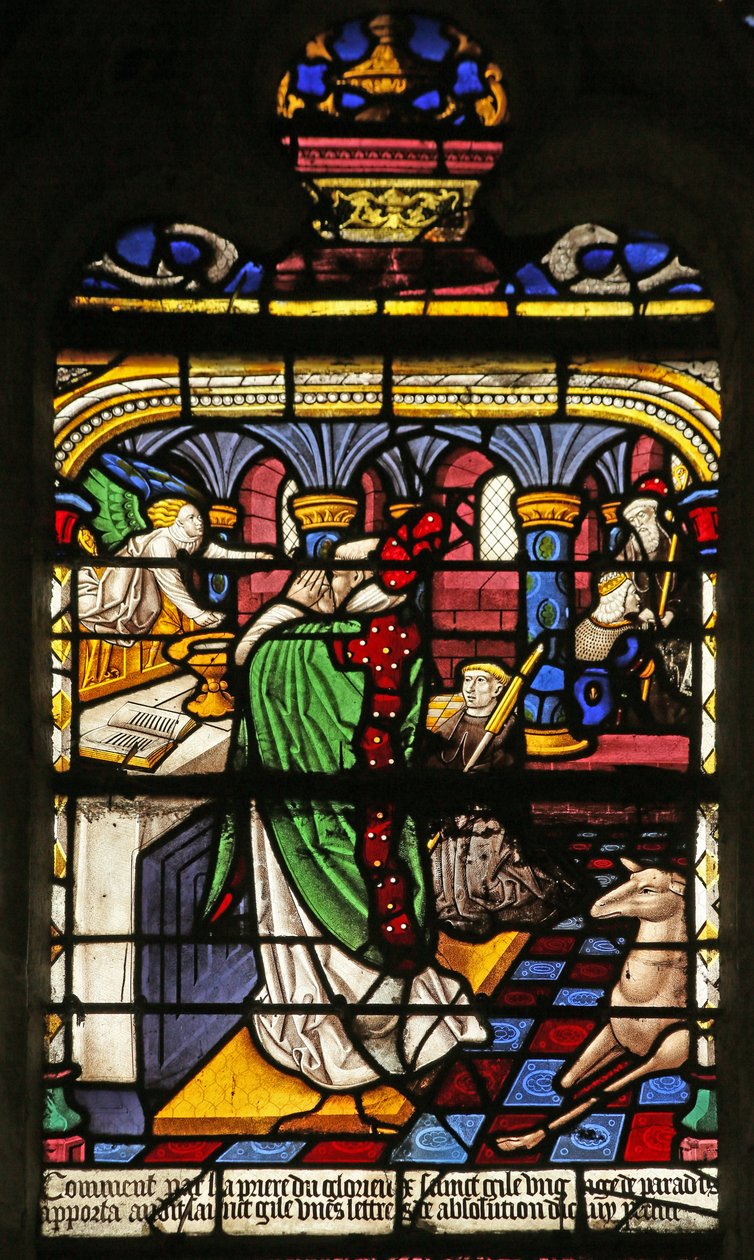 St Giles mise alkotó: French School