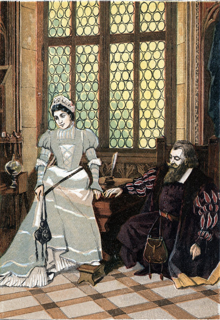 A nürnbergi mesterénekesek (Die Meistersinger von Nurnberg): Wagner Opera. hirdetés 1890 alkotó: French School